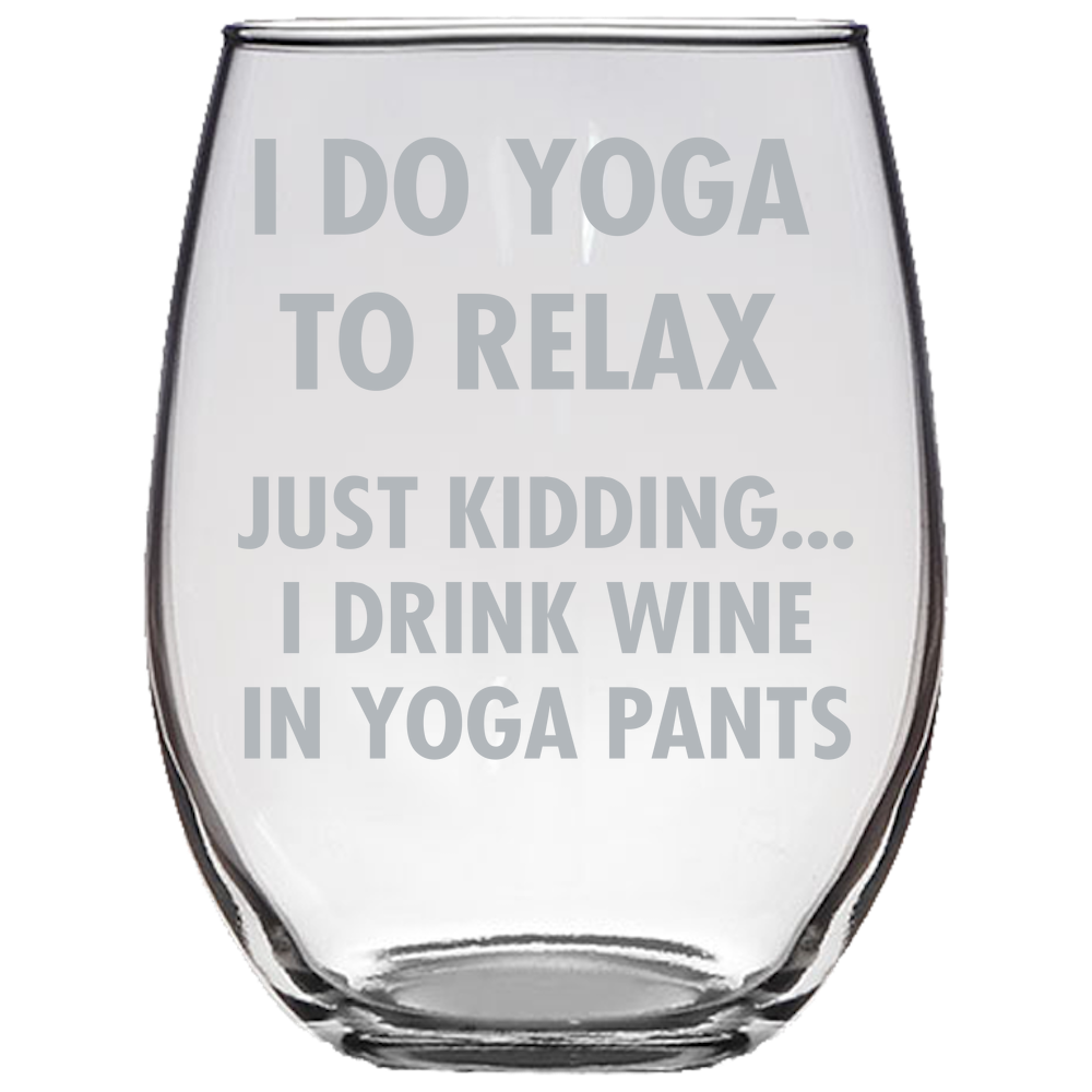 Stemless Wine Glass
