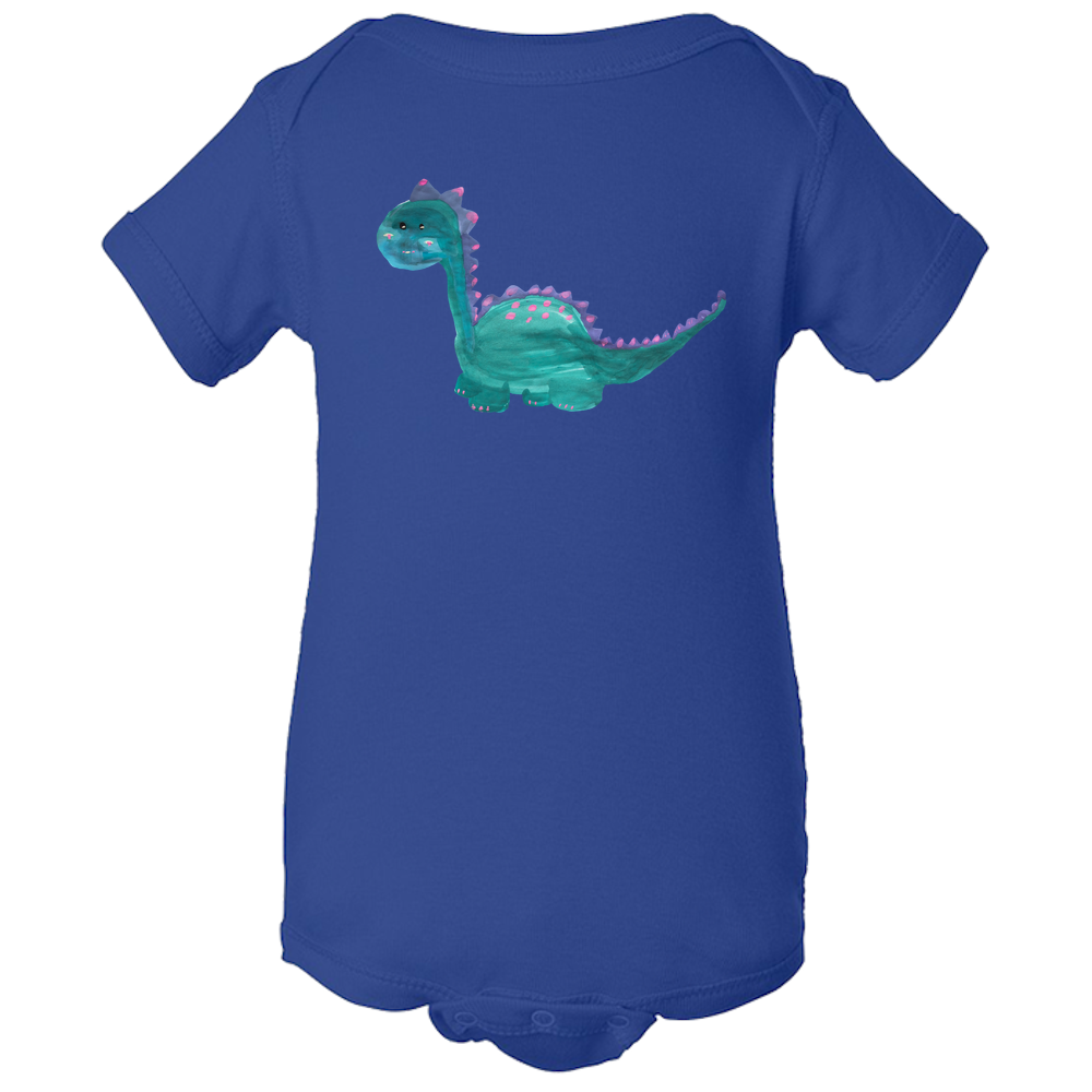 Baby Onesies - Dinosaur Water Color Unisex Body Suit Design - Kids' Clothing