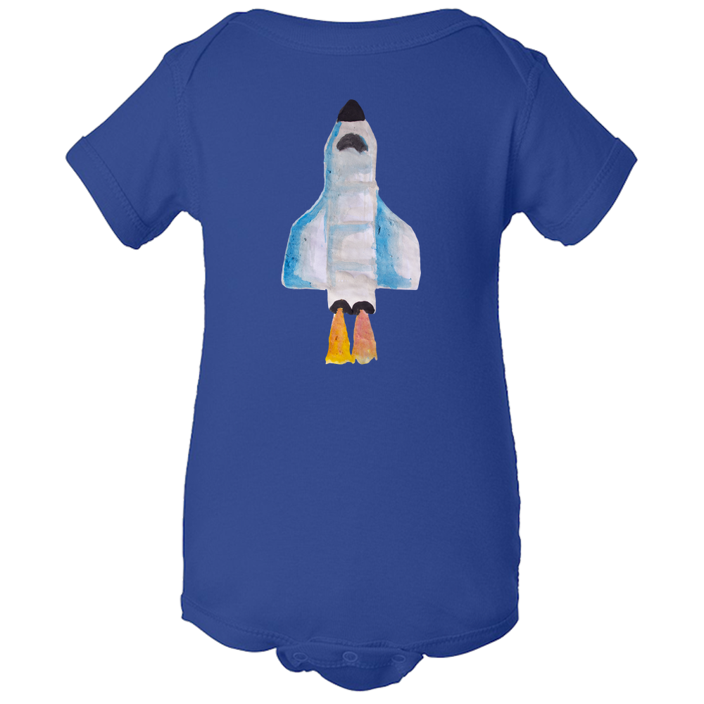 Baby Onesies - Spaceship Color Unisex Body Suit Design - Kids' Clothing