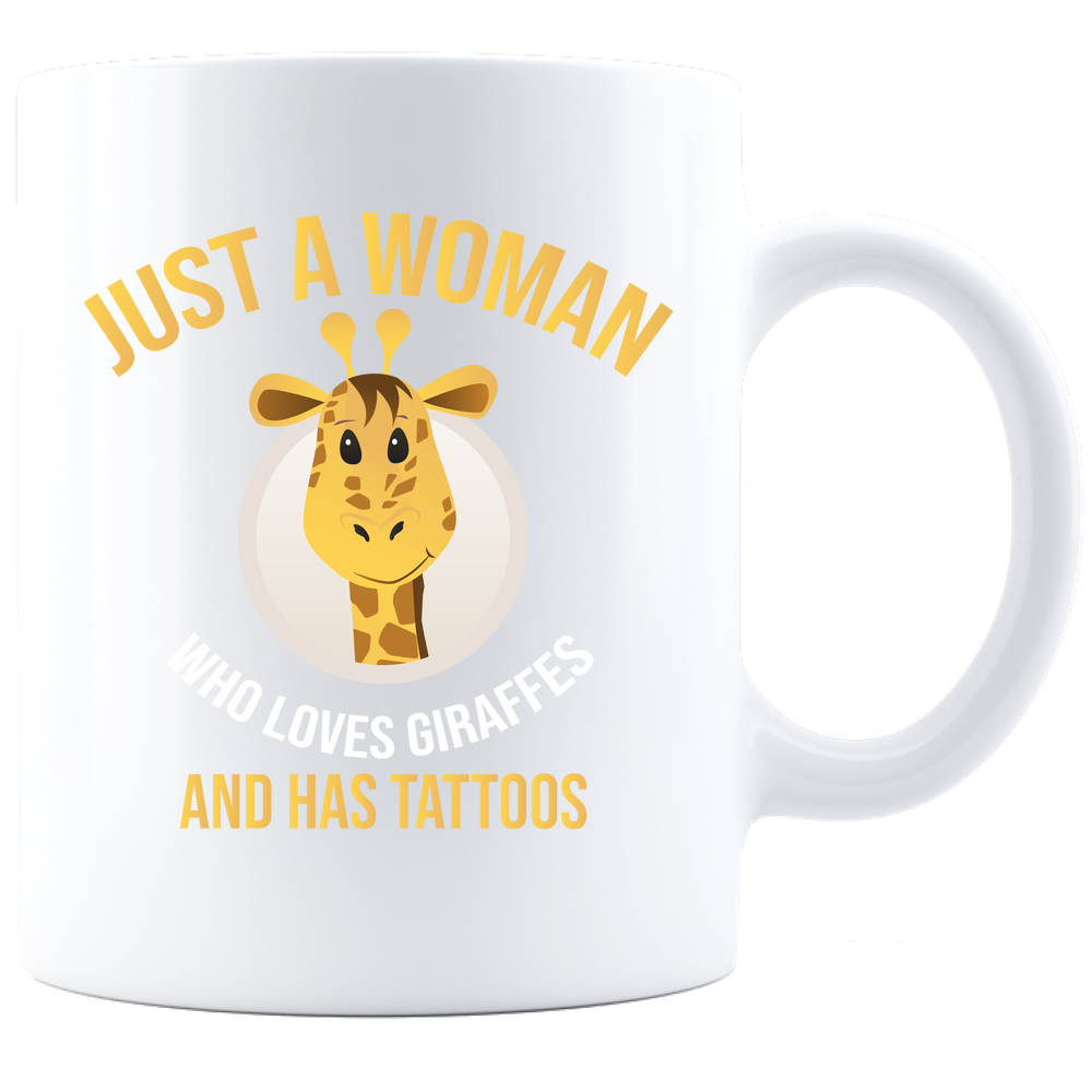 Just a Woman Coffee Mug - White Sublimated Only