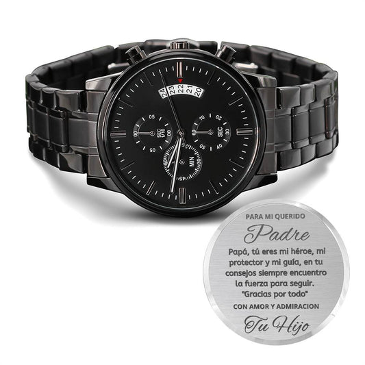 Regalo reloj personalizado para papa de hijo