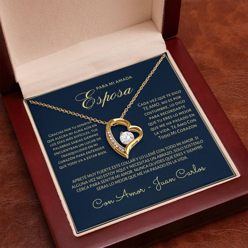 Regalo personalizado para esposa de juan carlos