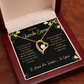 Esposa Collar Para Mujer Regalo De Esposo Navidad. Dia de La madre Aniversario