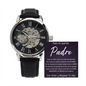 Regalo de Hijo Para Papa Reloj Personalizado Para Dia del Padre. - Father's Day