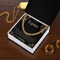 Soriannys Regalo Par Esposo  Collar Cubano Para Hombre