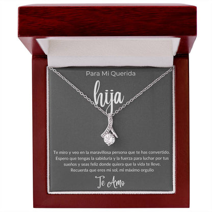 Para Mi Hermosa Hija Regalo Para Hija Hijastra, Nieta, Amor Regalo Personalizado