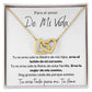 Regalo Para Esposa El Amor De Mi Vida Regalo Para Mujer Joya Collar Personalizad
