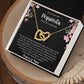 Regalo para mi Hija Collar Amor Para Mi Pequeñita | Regalo Cumpleaños Hija | Mamá y Papá | Encantador y Significativo | Joya Corazones Entrelazados