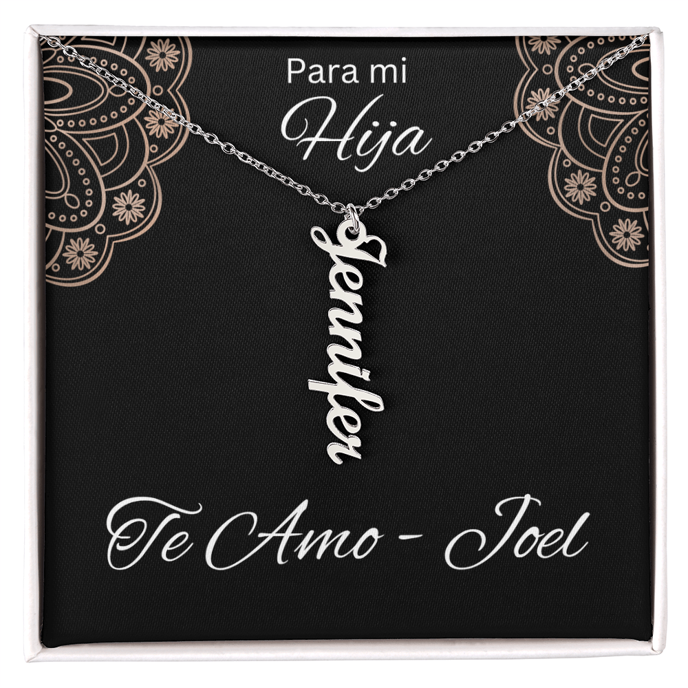 Collar con Nombre Personalizado Para Mujer Agrega El o Los Nombres Que Deseas