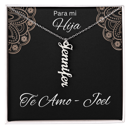 Collar con Nombre Personalizado Para Mujer Agrega El o Los Nombres Que Deseas