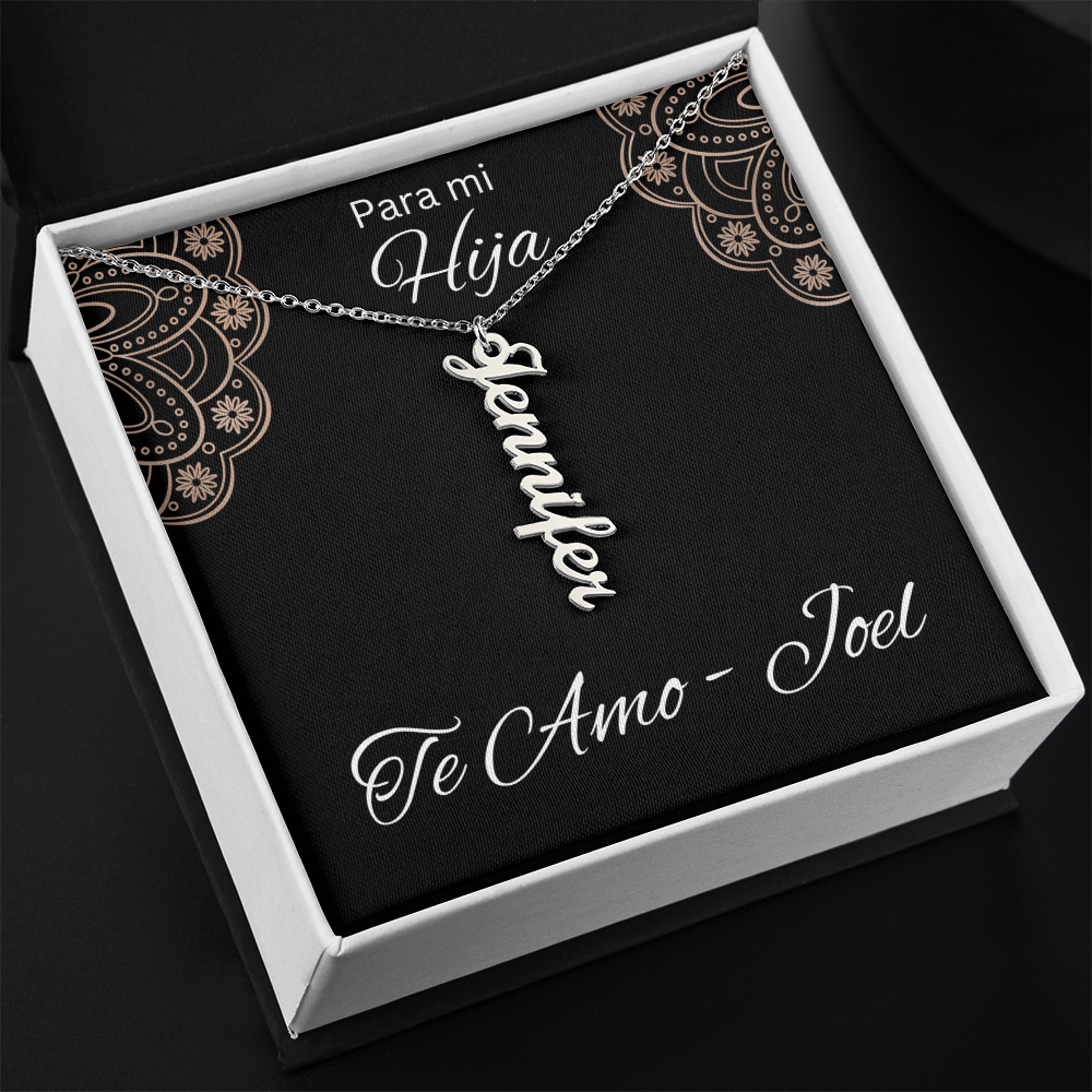 Collar con Nombre Personalizado Para Mujer Agrega El o Los Nombres Que Deseas