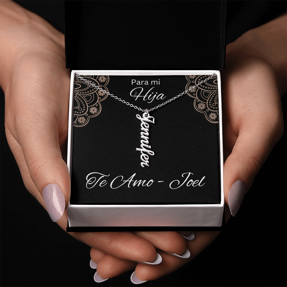 Collar con Nombre Personalizado Para Mujer Agrega El o Los Nombres Que Deseas