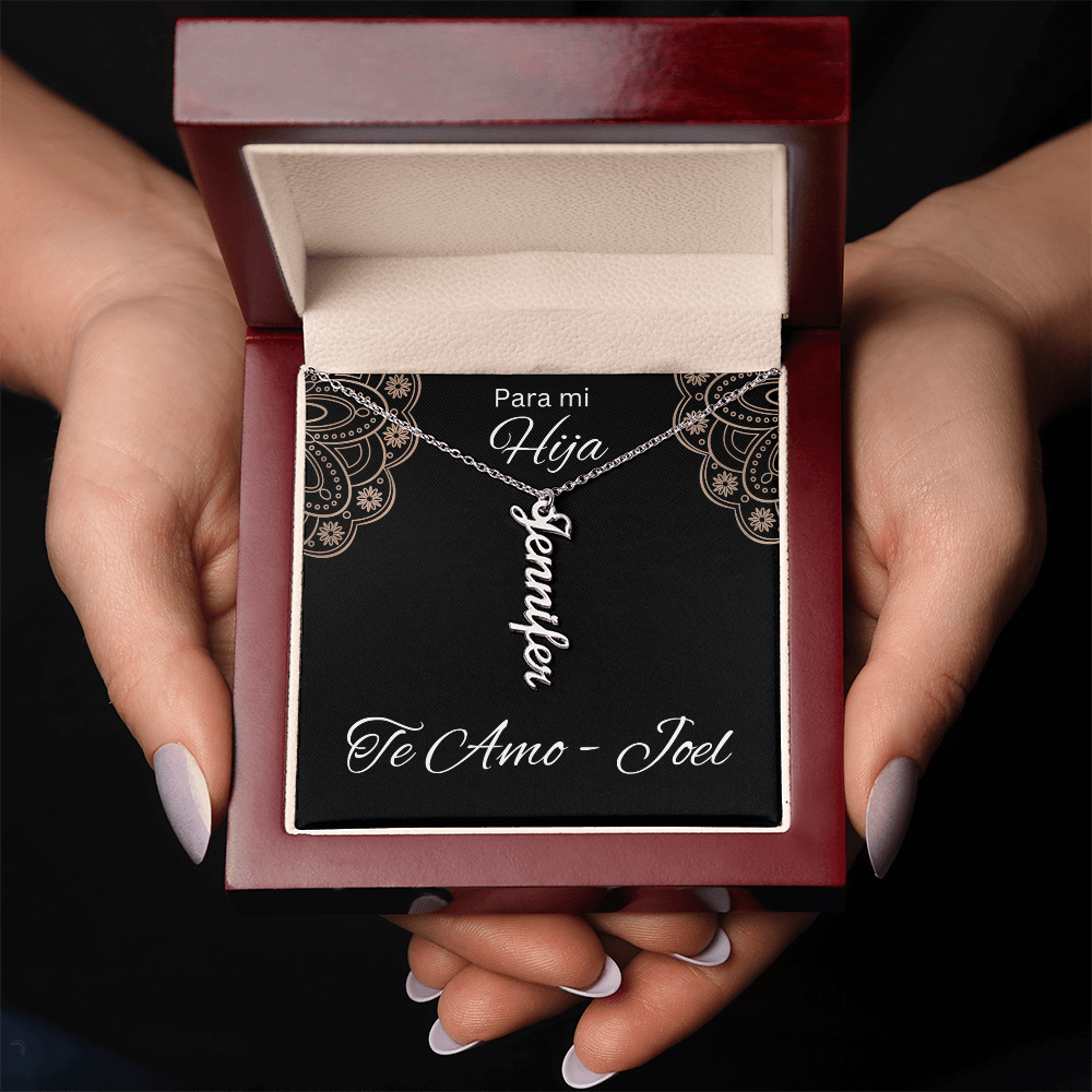 Collar con Nombre Personalizado Para Mujer Agrega El o Los Nombres Que Deseas