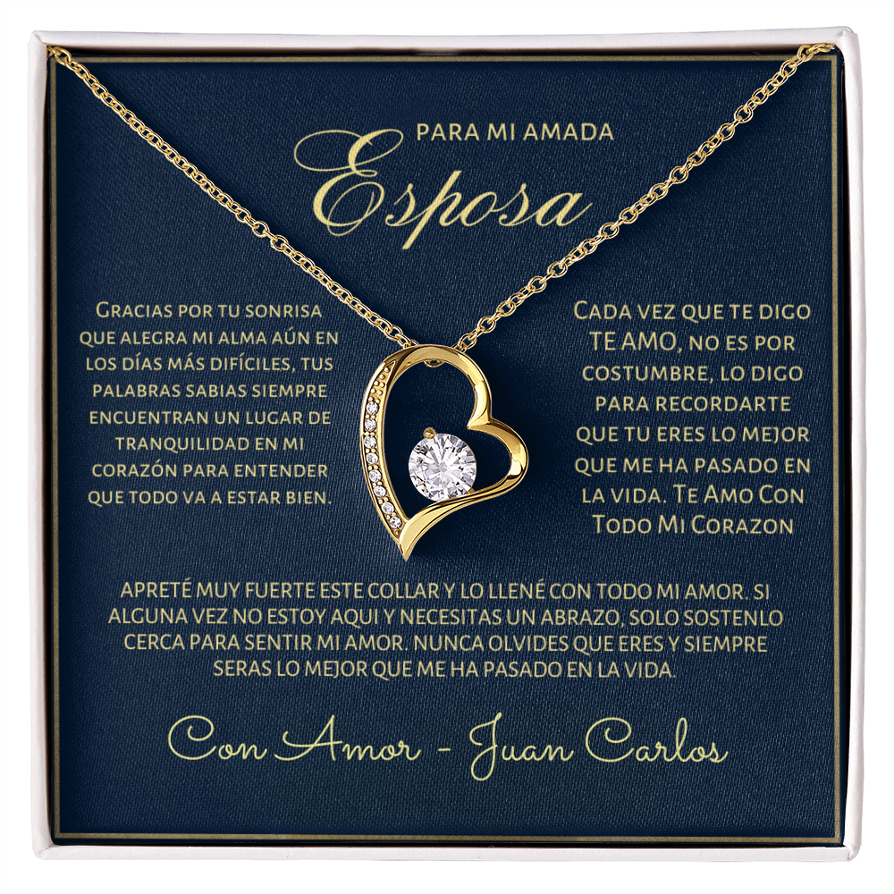 Regalo personalizado para esposa de juan carlos