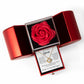 Regalo para esposa joya set de regalo para mujer cadena y colgante de flor