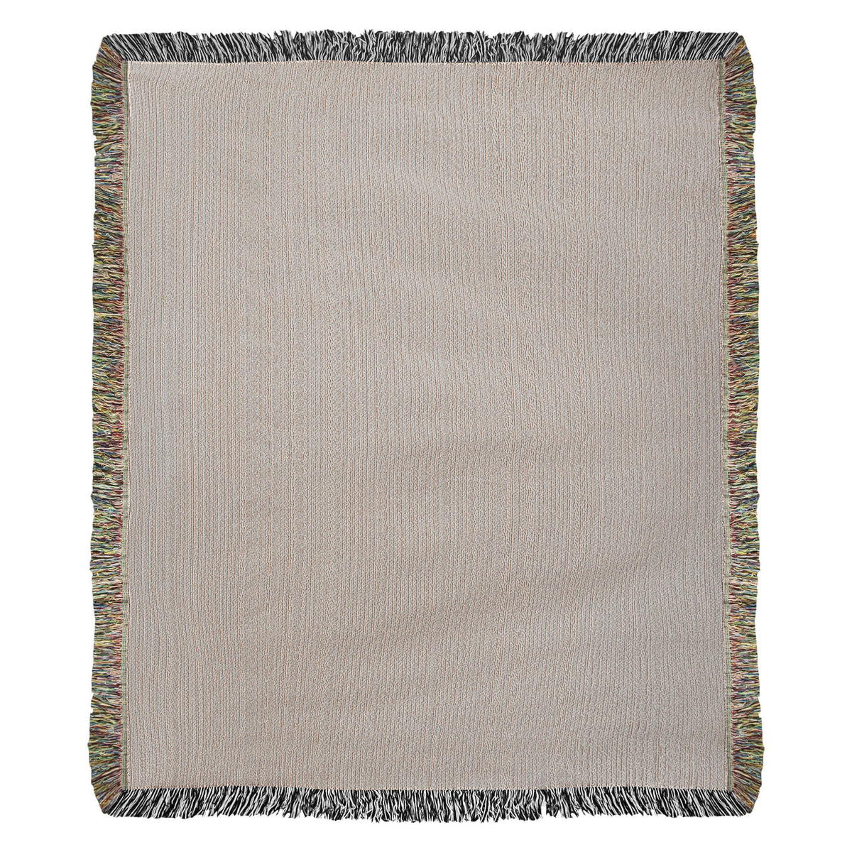 Brazil Jaguar Woven Blanket: Vintage Rio Rainforest Throw