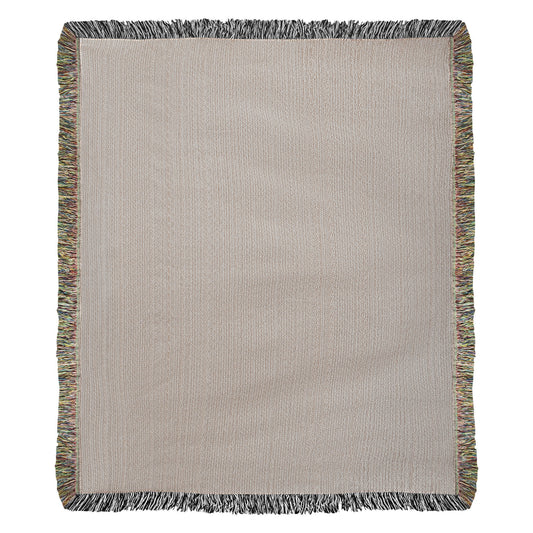 Brazil Jaguar Woven Blanket: Vintage Rio Rainforest Throw