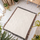 Brazil Jaguar Woven Blanket: Vintage Rio Rainforest Throw