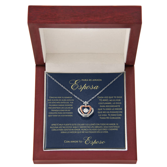 Regalo Para Mi Amada Esposa Regalo Collar Para Esposa Regalo de aniversario crown
