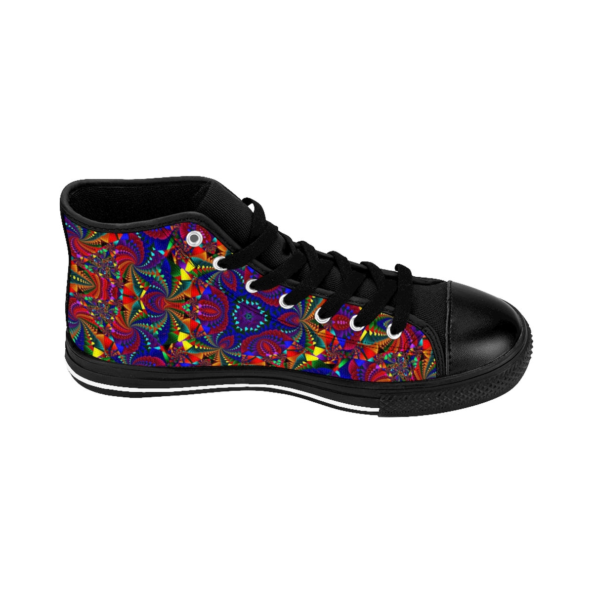 kaleidoscope Mandala Women's High-top Sneakers