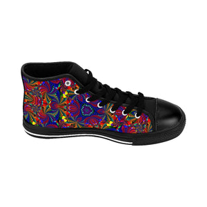 kaleidoscope Mandala Women's High-top Sneakers
