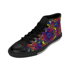 kaleidoscope Mandala Women's High-top Sneakers