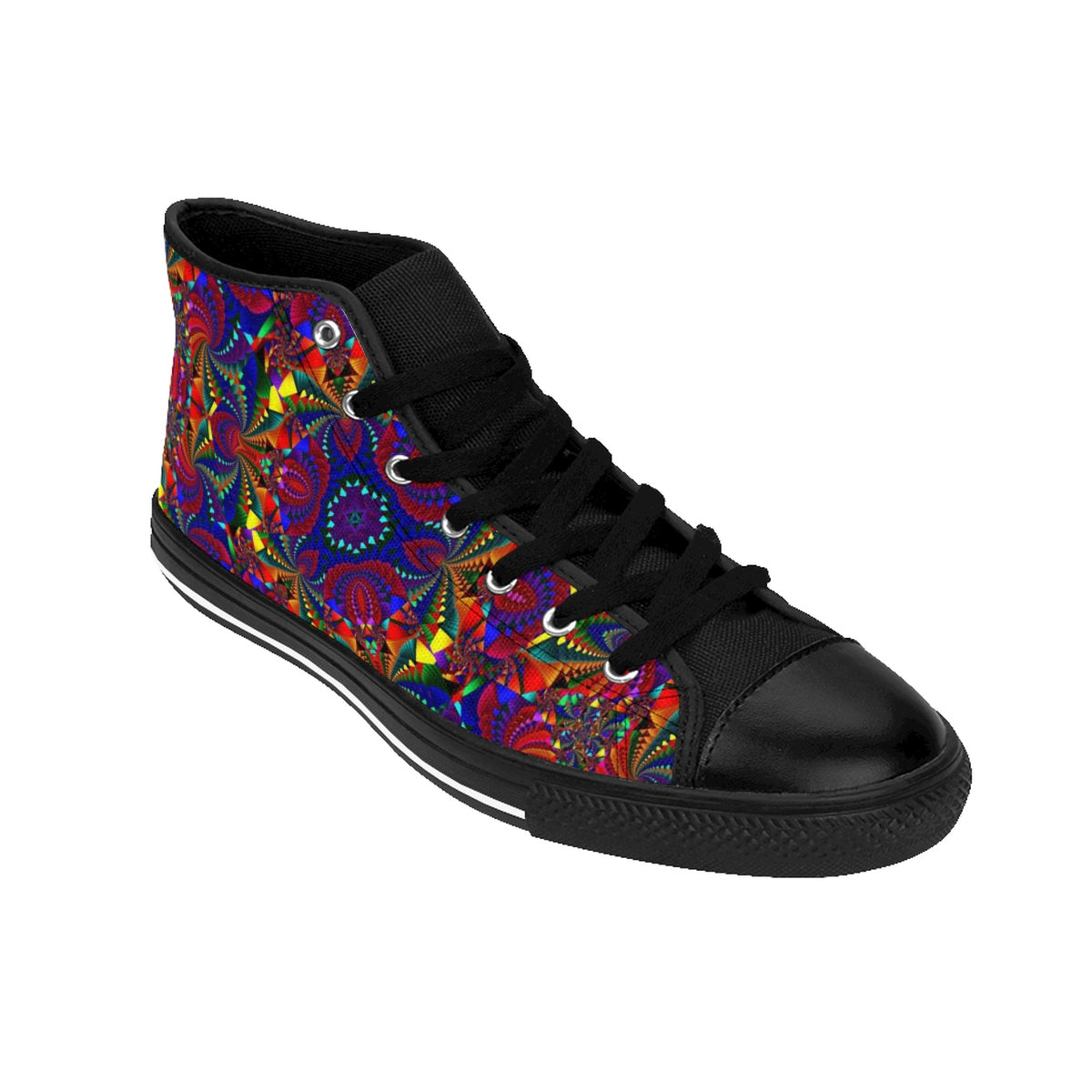 kaleidoscope Mandala Women's High-top Sneakers
