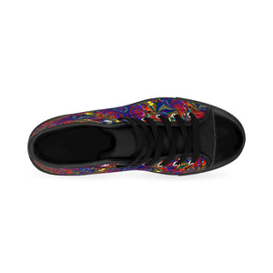 kaleidoscope Mandala Women's High-top Sneakers