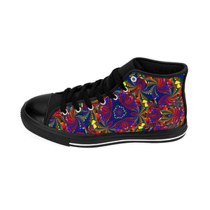 kaleidoscope Mandala Women's High-top Sneakers