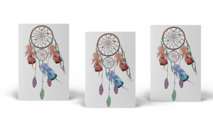 Dreamcatcher Temporary Tattoo (Set of 3) Feathers