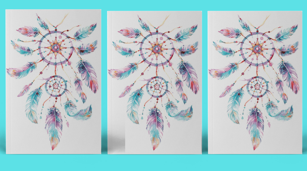 Dream catcher tattoo (Set of 3) Pastel