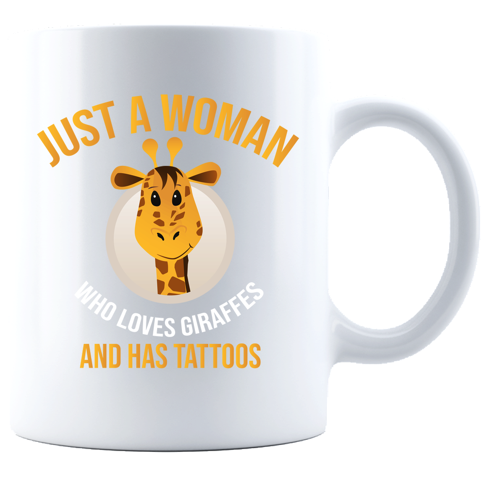 Just a Woman Coffee Mug - White Sublimated Only