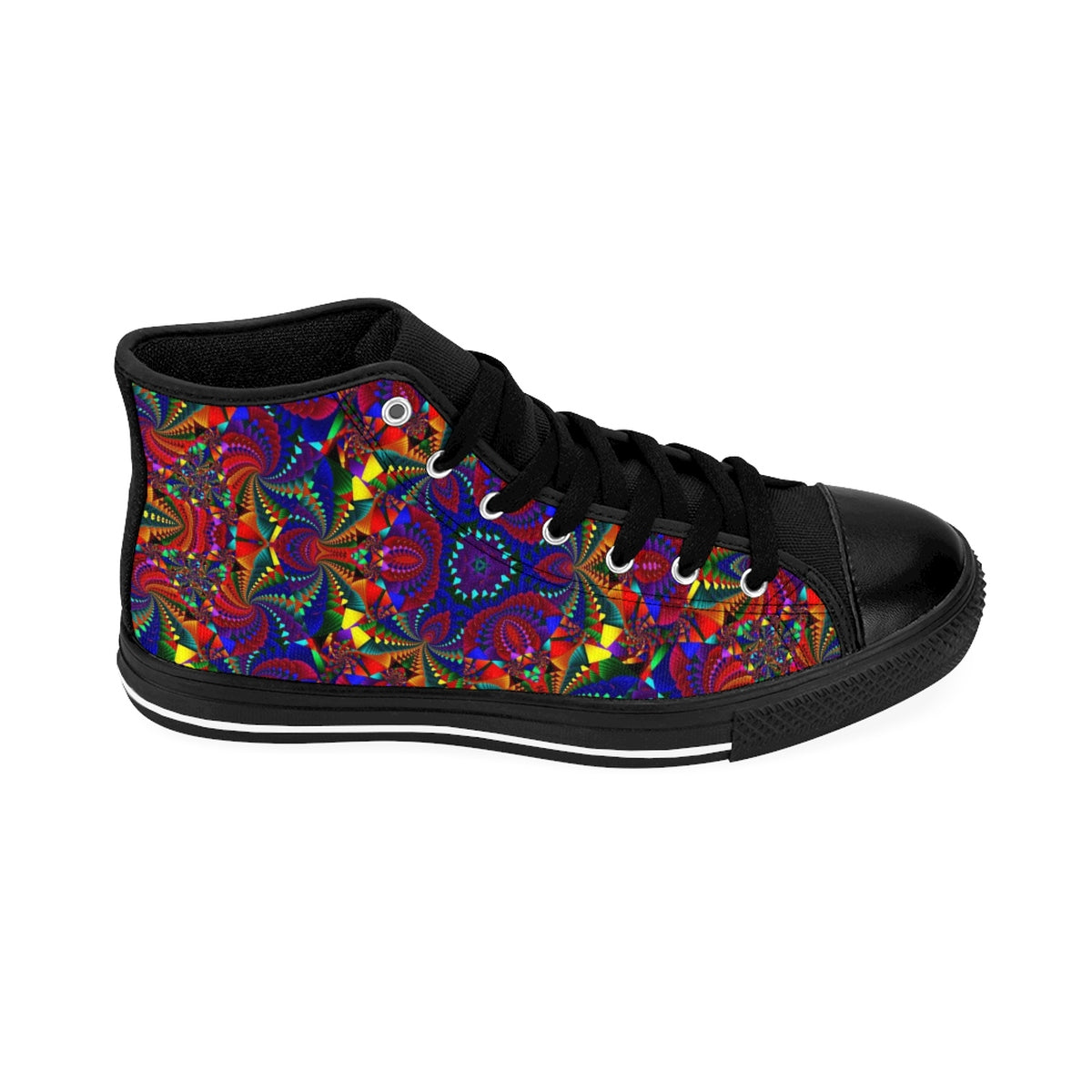 kaleidoscope Mandala Women's High-top Sneakers