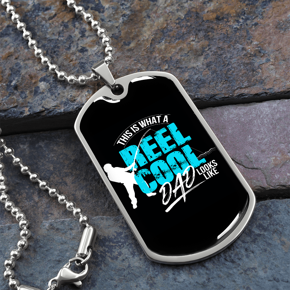 Luxury Military Necklace Gift For Reel Cool Dad