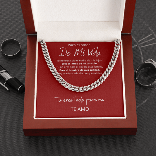 Para El Amor De Mi Vida Regalo Para Hombre