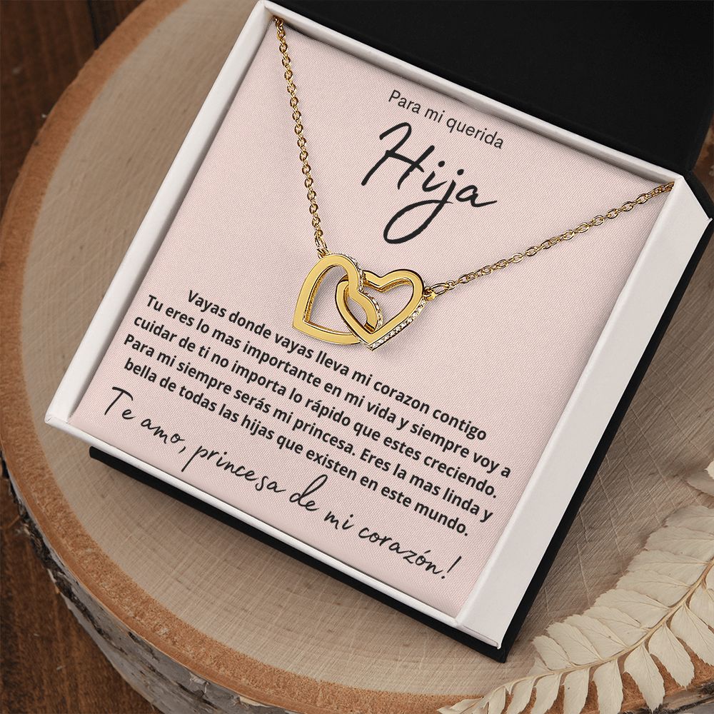 Regalo Para Hija De Papa Joya Mujer Collar Regalo Navidad Cumpleaños Quinceañera
