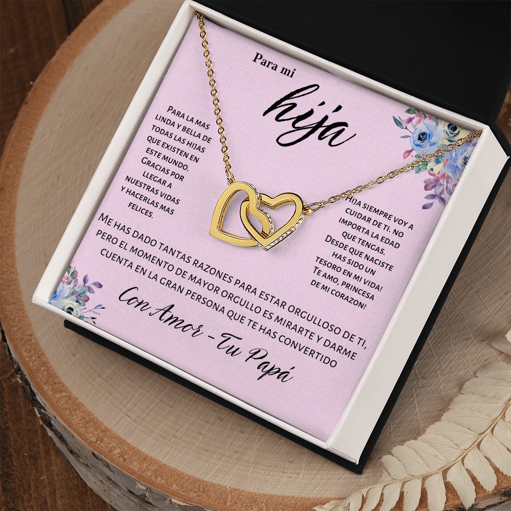 Regalo Para Hija, Regalo de Papa Para Hija Joya Mujer Regalos Navidad Cumpleanos