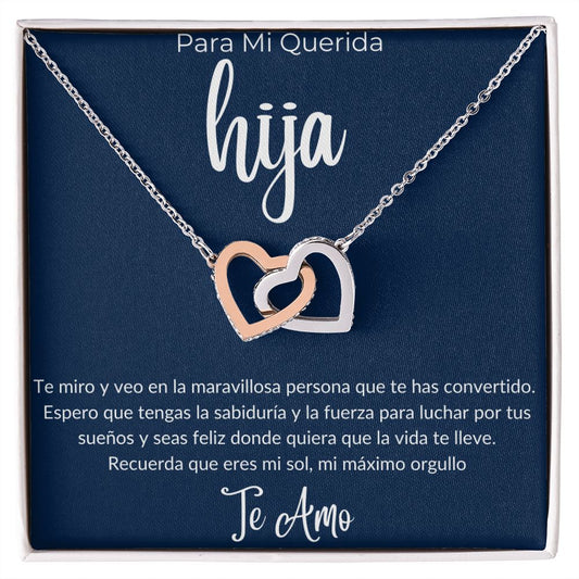 Regalo Para Hija Father and Daughter Necklace Gift for Daughter Papa e Hija