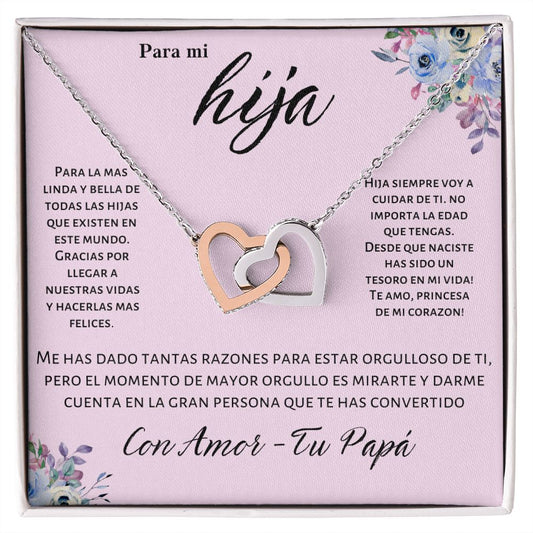 Regalo Para Hija, Regalo de Papa Para Hija Joya Mujer Regalos Navidad Cumpleanos