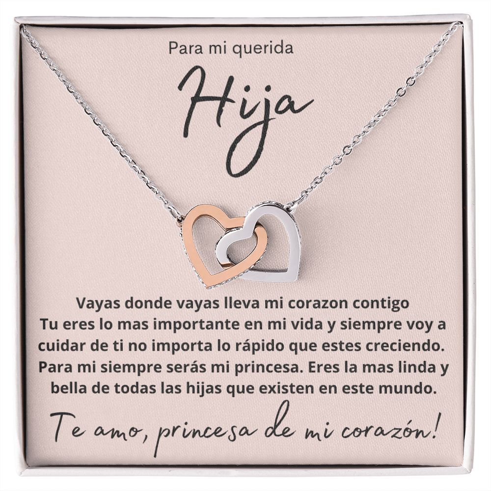 Regalo Para Hija De Papa Joya Mujer Collar Regalo Navidad Cumpleaños Quinceañera