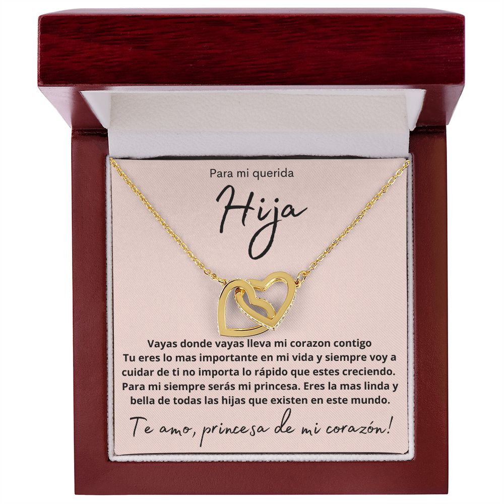 Regalo Para Hija De Papa Joya Mujer Collar Regalo Navidad Cumpleaños Quinceañera