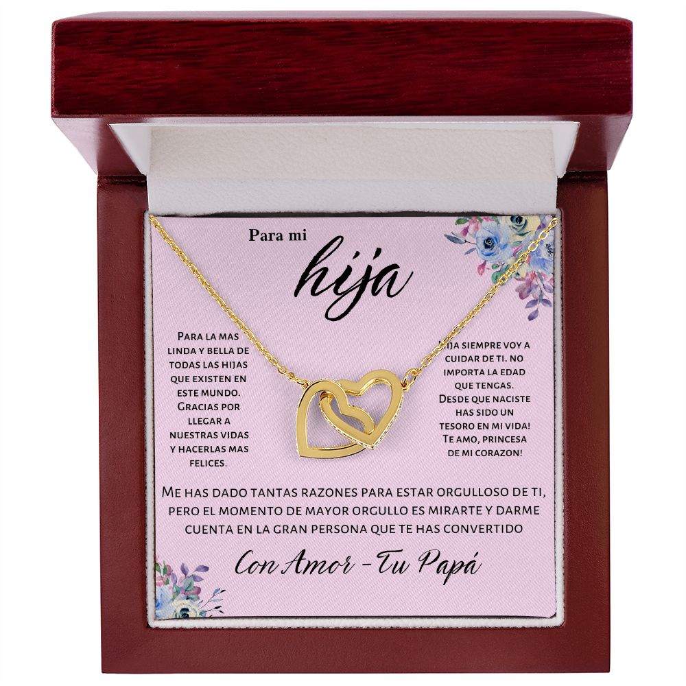 Regalo Para Hija, Regalo de Papa Para Hija Joya Mujer Regalos Navidad Cumpleanos
