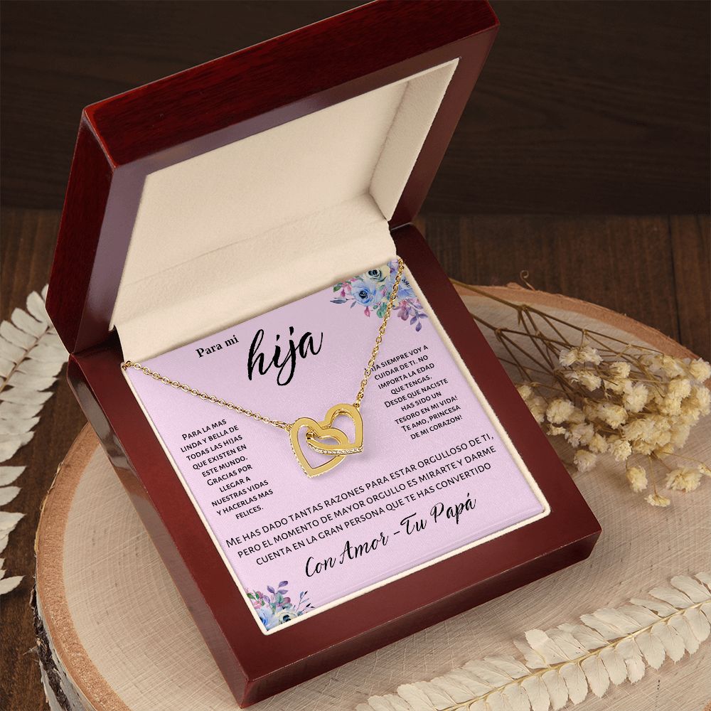 Regalo Para Hija, Regalo de Papa Para Hija Joya Mujer Regalos Navidad Cumpleanos