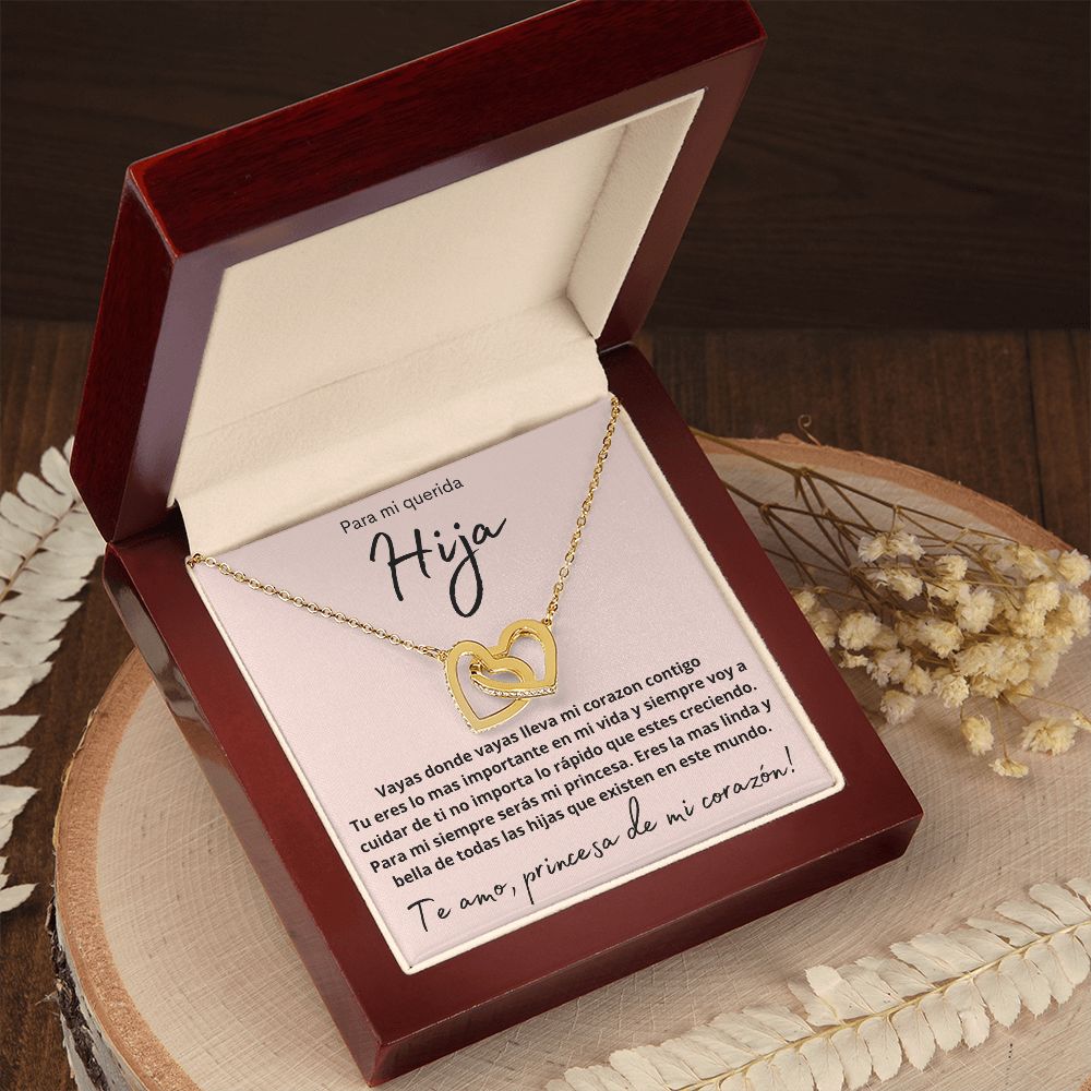 Regalo Para Hija De Papa Joya Mujer Collar Regalo Navidad Cumpleaños Quinceañera