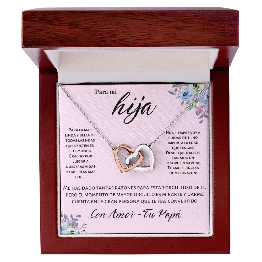 Regalo Para Hija, Regalo de Papa Para Hija Joya Mujer Regalos Navidad Cumpleanos