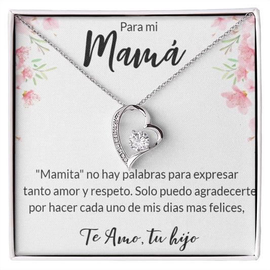 Regalo Para Mama Collar Regalo Para Made de Hijo, Regalos de Cumpleanos