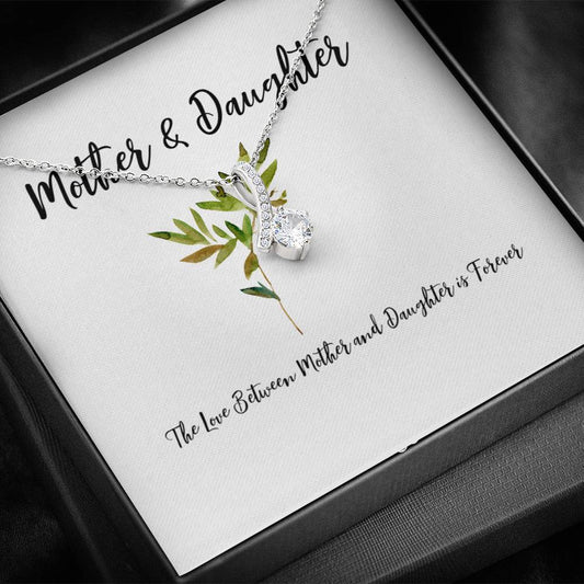 Mother and Daughter Necklace Gift!