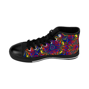 kaleidoscope Mandala Women's High-top Sneakers