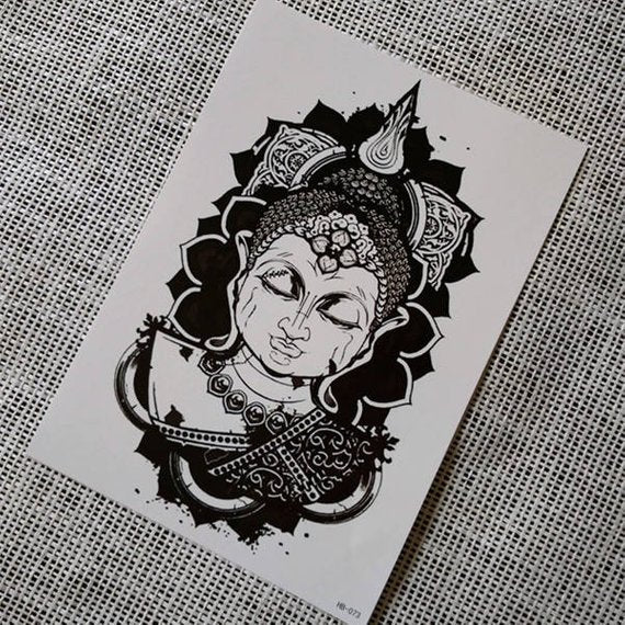 Large Buddha Tattoo