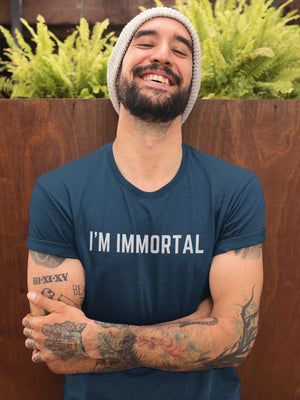 I'm Immortal Short-Sleeve Unisex T-Shirt Halloween shirt